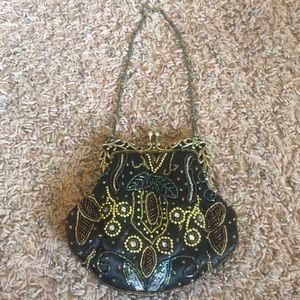 Vintage Beaded Mini Purse